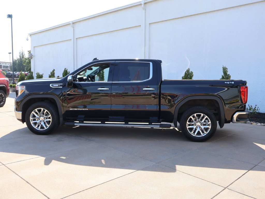 Certified 2021 GMC Sierra 1500 SLT with VIN 3GTU9DET1MG233758 for sale in Kansas City