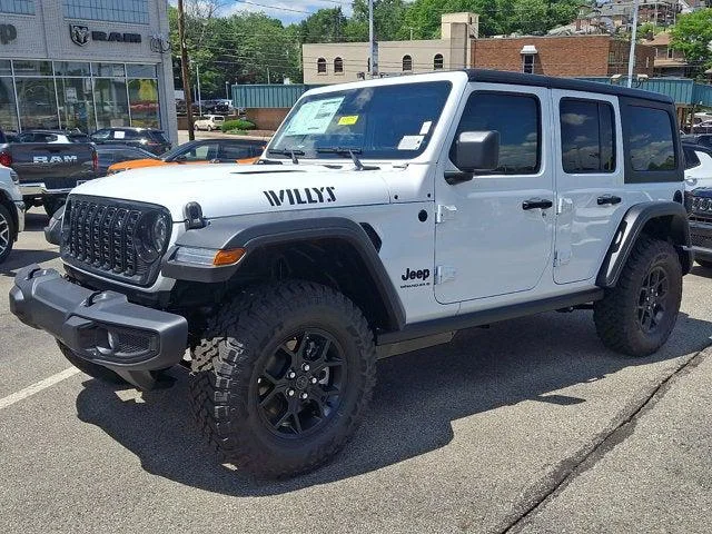 New 2026 Bright White Clear-Coat Exterior Paint Jeep Willys image 2