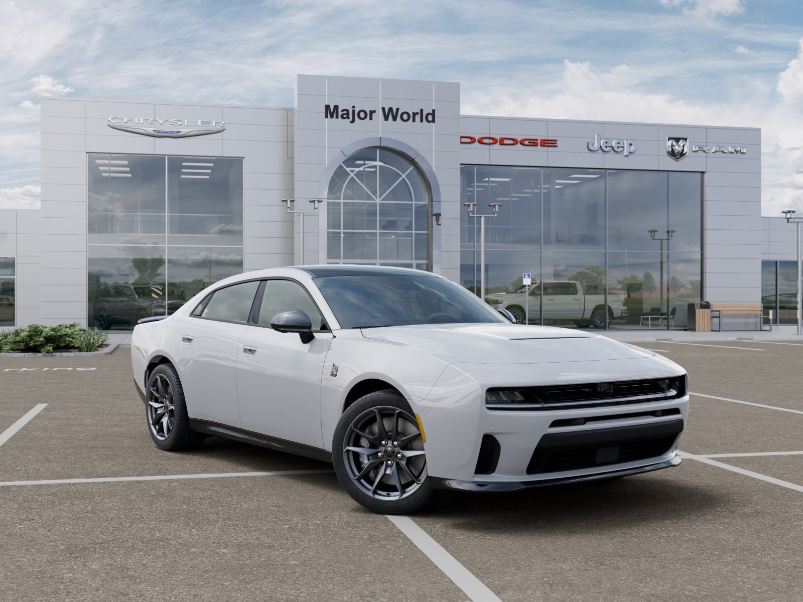 New 2026 White Knuckle Exterior Paint Dodge  image 5