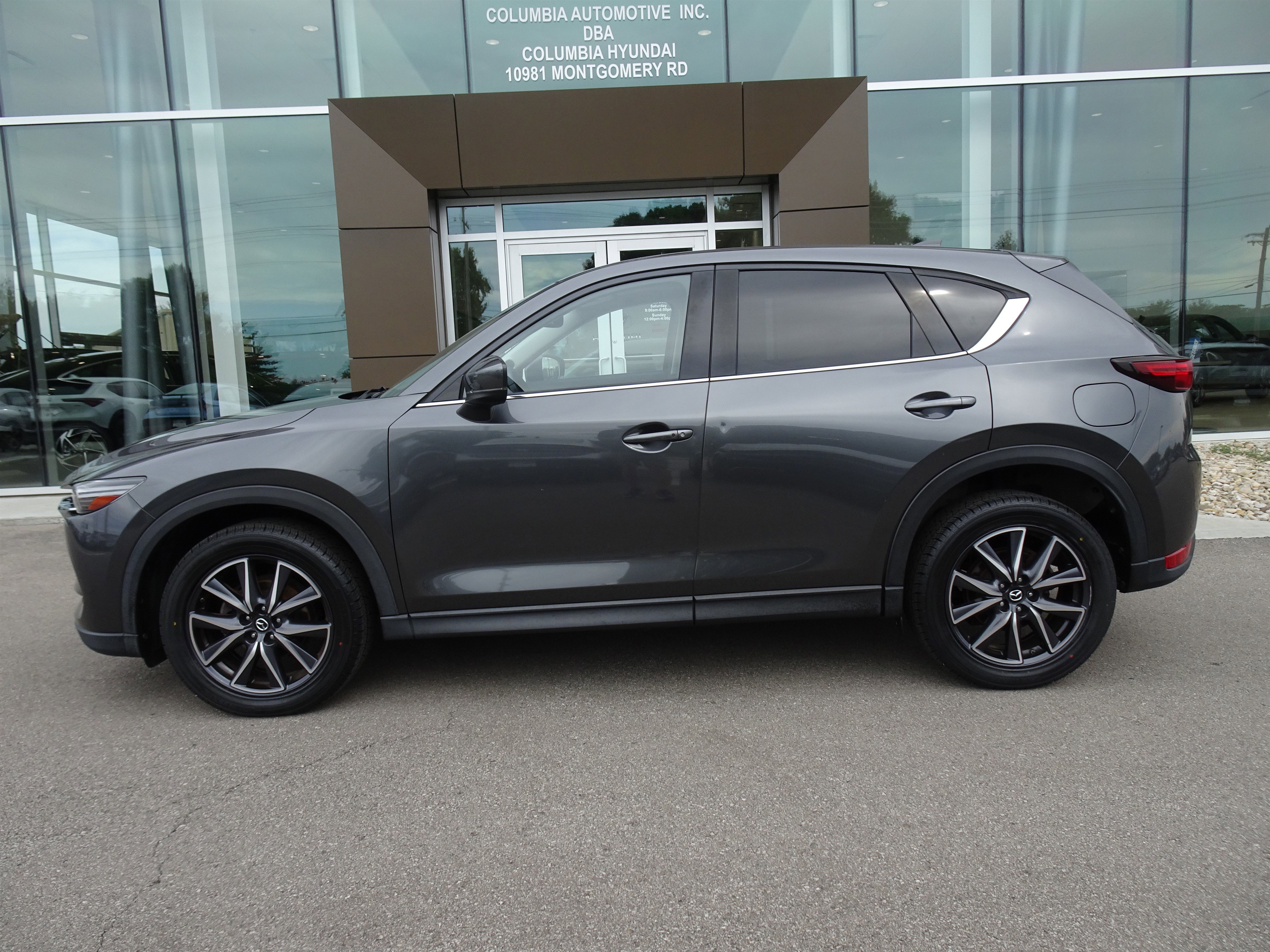 Used 2018 Machine Gray Metallic Mazda Grand Touring image 2