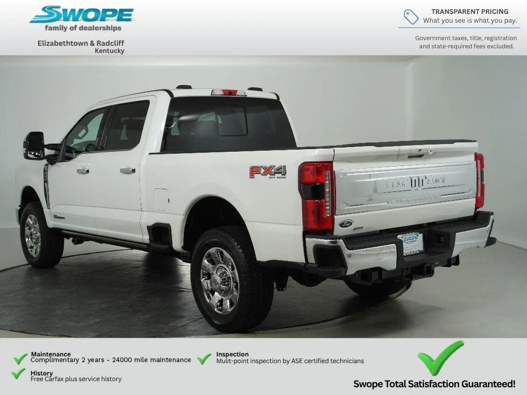 New 2026 Star White Metallic Tri-Coat Ford F-250® King Ranch® image 7
