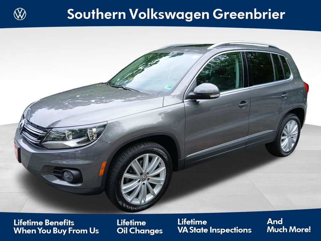 Used 2015 Gray Volkswagen SEL image 1