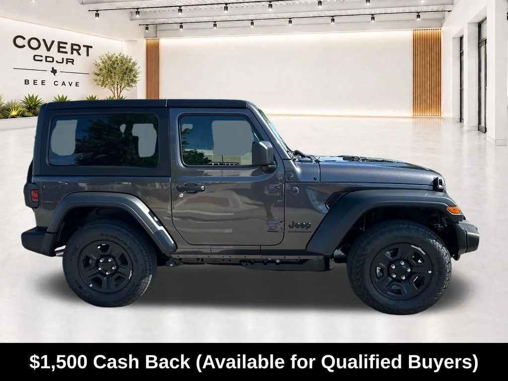 New 2026 Granite Crystal Metallic Clearcoat Jeep Sport image 12