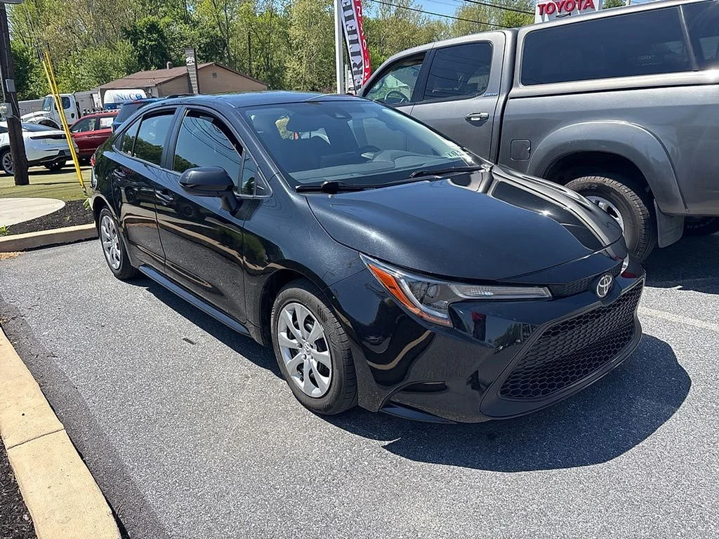 Used 2022 Black Toyota LE image 2