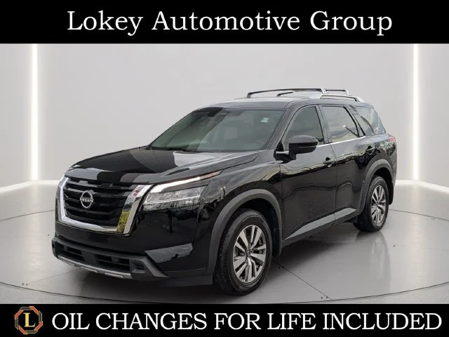 Certified Used 2023 Black Nissan SL image 1