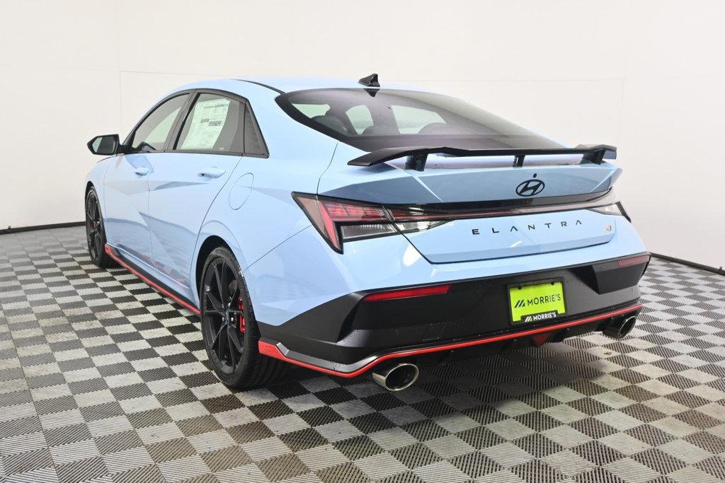 New 2026 Blue Hyundai Sedan image 4