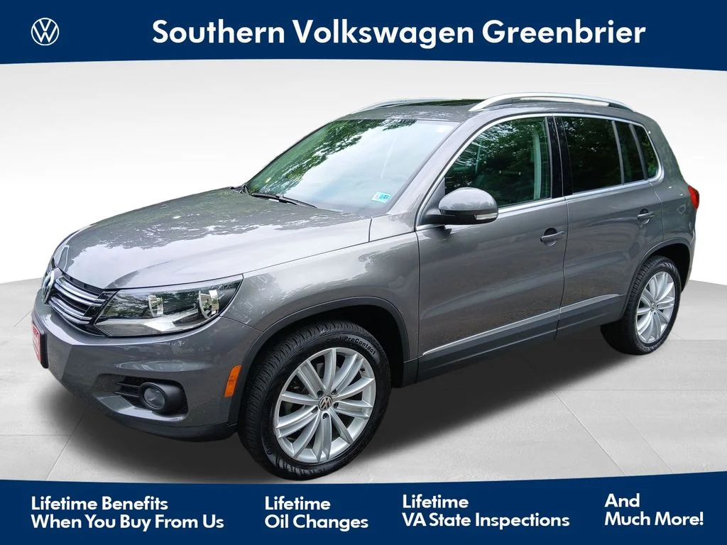 Used 2015 Gray Volkswagen SEL image 1