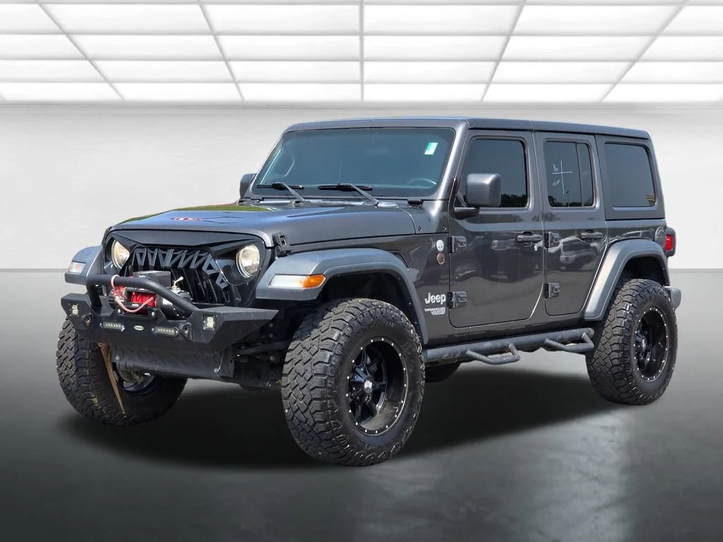 Used 2018 Jeep All-New Wrangler Unlimited Sport S with VIN 1C4HJXDG2JW160282 for sale in Spruce Pine, NC
