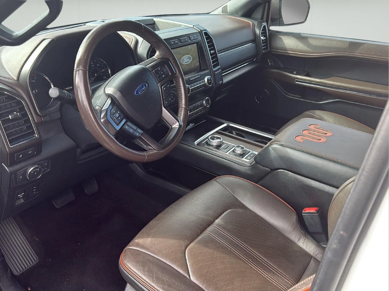 Used 2021 Star White Metallic Tri-Coat Ford King Ranch image 8