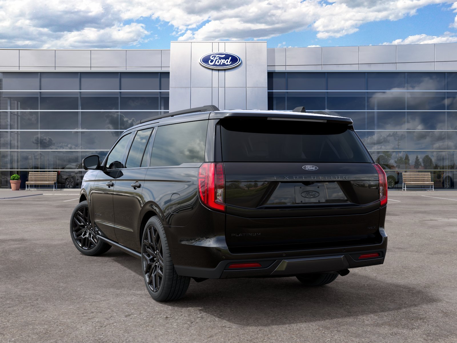 New 2027 Agate Black Metallic Ford Platinum image 9