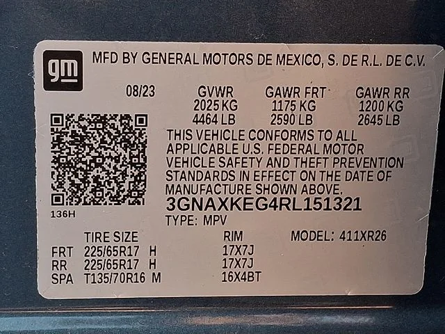 Used 2024 Blue Chevrolet LT image 24