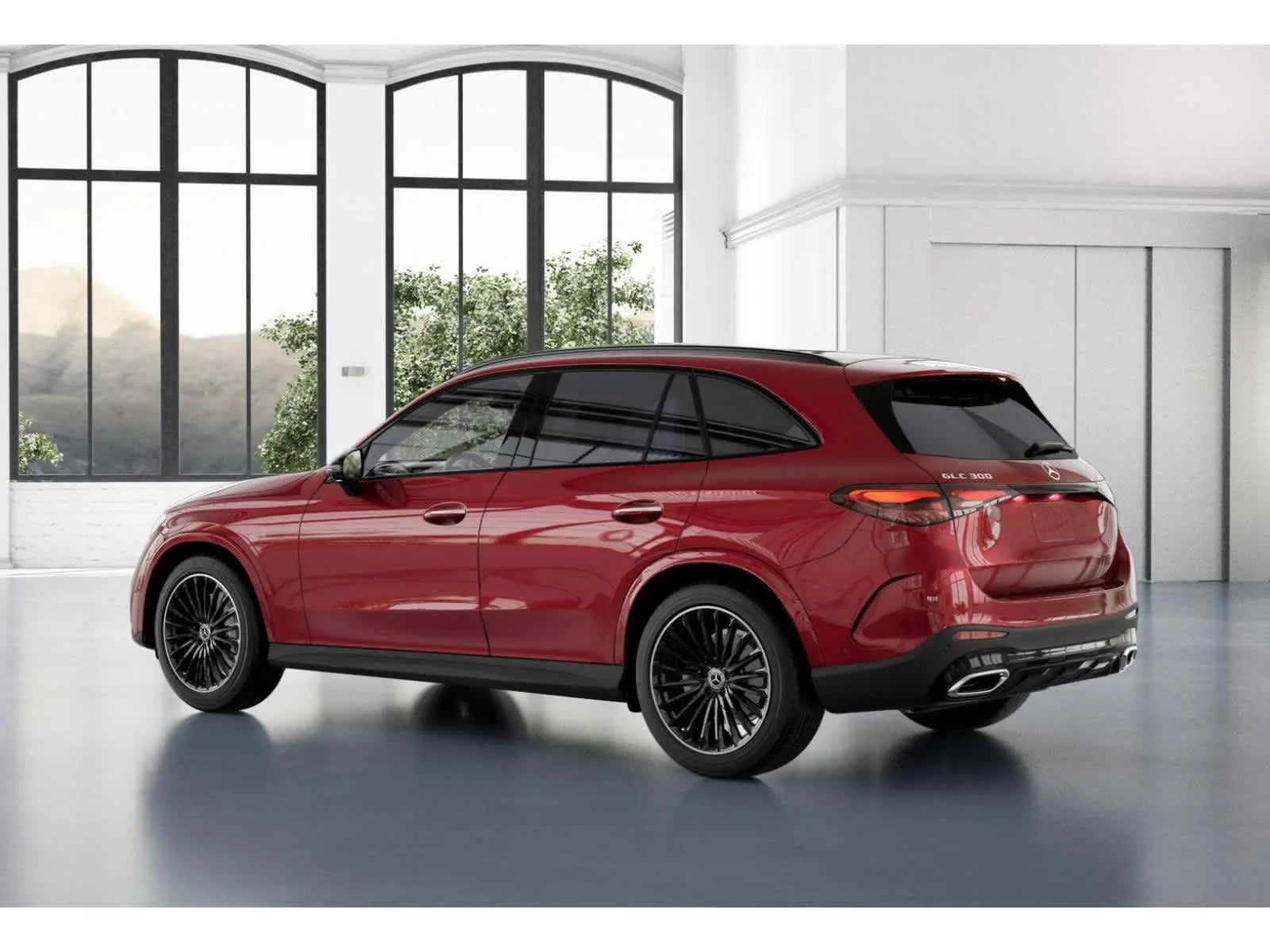 New 2026 MANUFAKTUR Patagonia Red Metallic Mercedes-Benz GLC 300 image 29