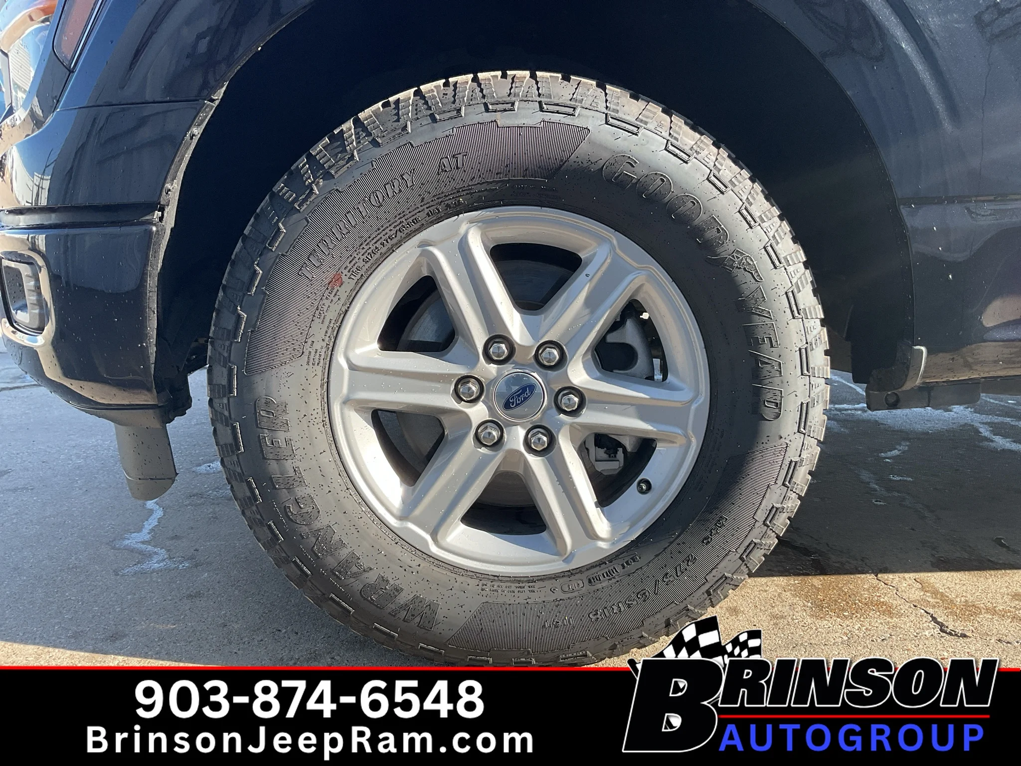 Used 2024 Agate Black Metallic Ford STX image 14