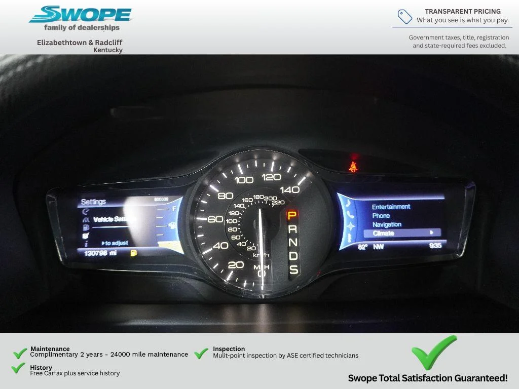 Used 2013 Ruby Red Metallic Tinted Clearcoat Lincoln Base image 17