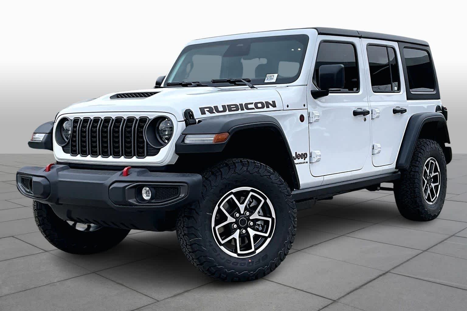 New 2026 Bright White Clear-Coat Exterior Paint Jeep Rubicon image 2