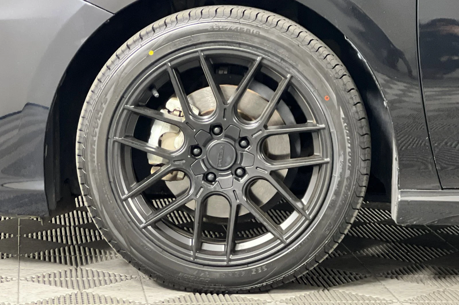 Used 2022 Midnight Black Metallic Toyota SE image 28