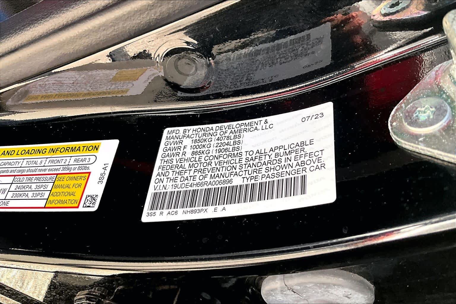Used 2024 Majestic Black Pearl Acura w/A-Spec Technology Package image 35