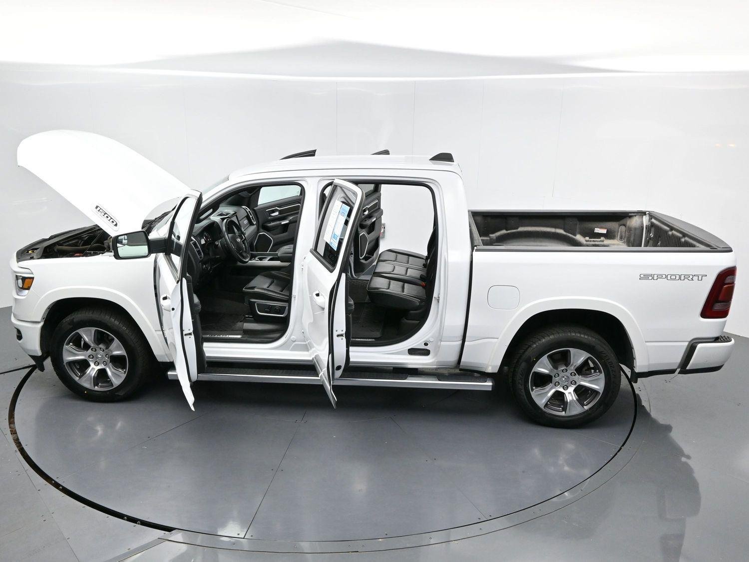 Used 2022 Bright White Clearcoat Ram Laramie image 44