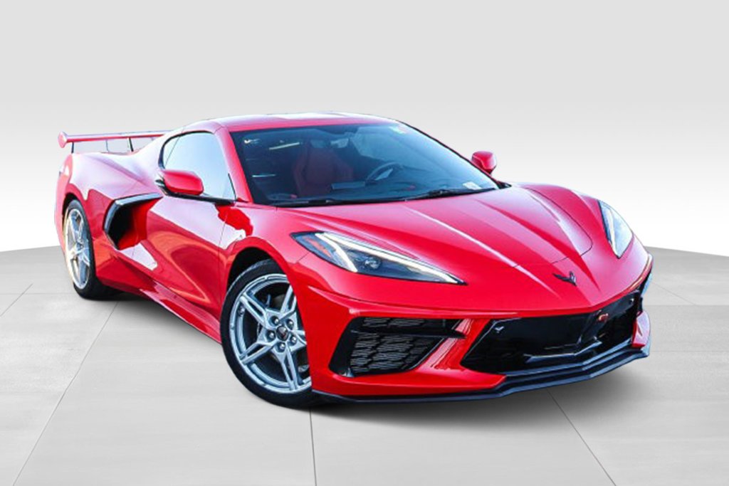 Used 2023 Torch Red Chevrolet Stingray image 2