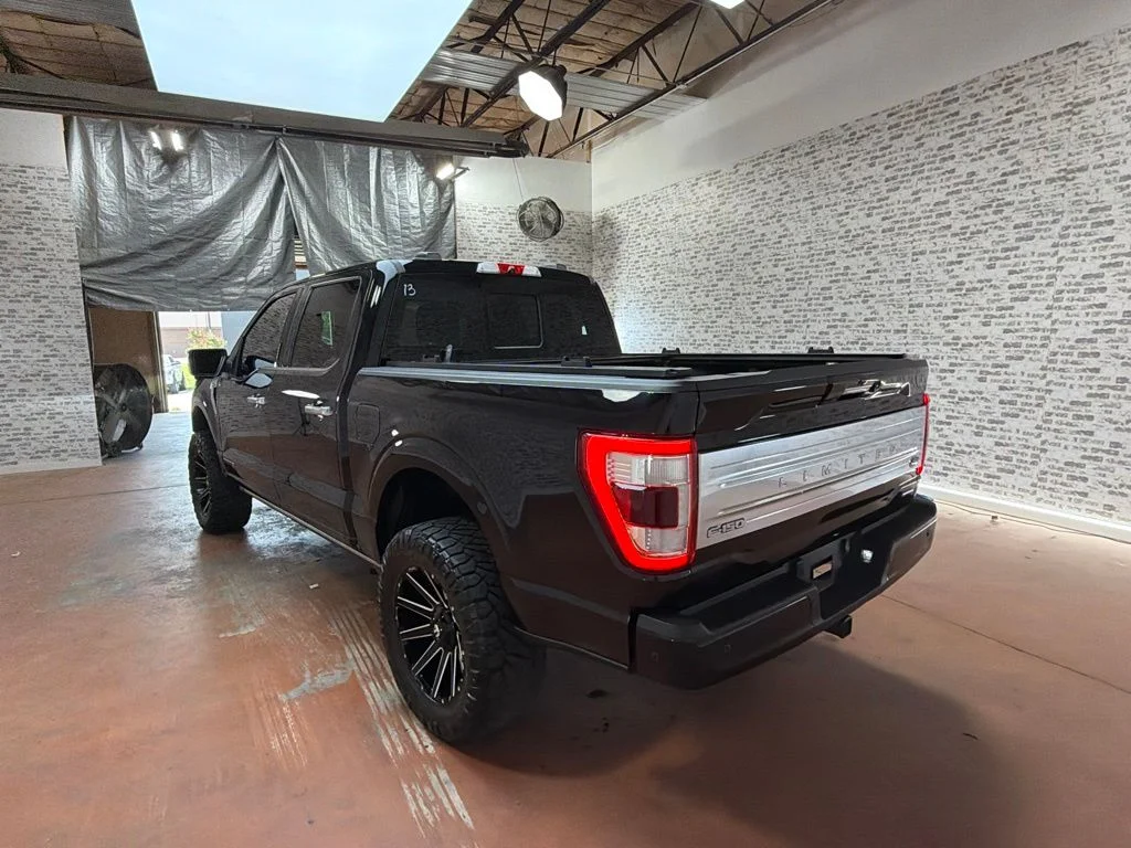 Used 2021 Agate Black Metallic Ford Limited image 5