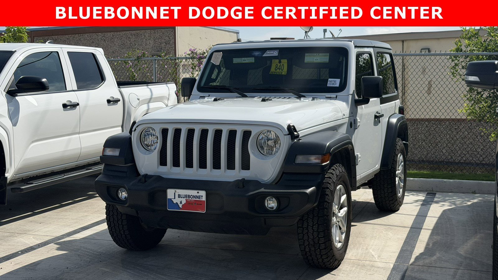 Certified Used 2023 Bright White Clearcoat Jeep Sport S image 11