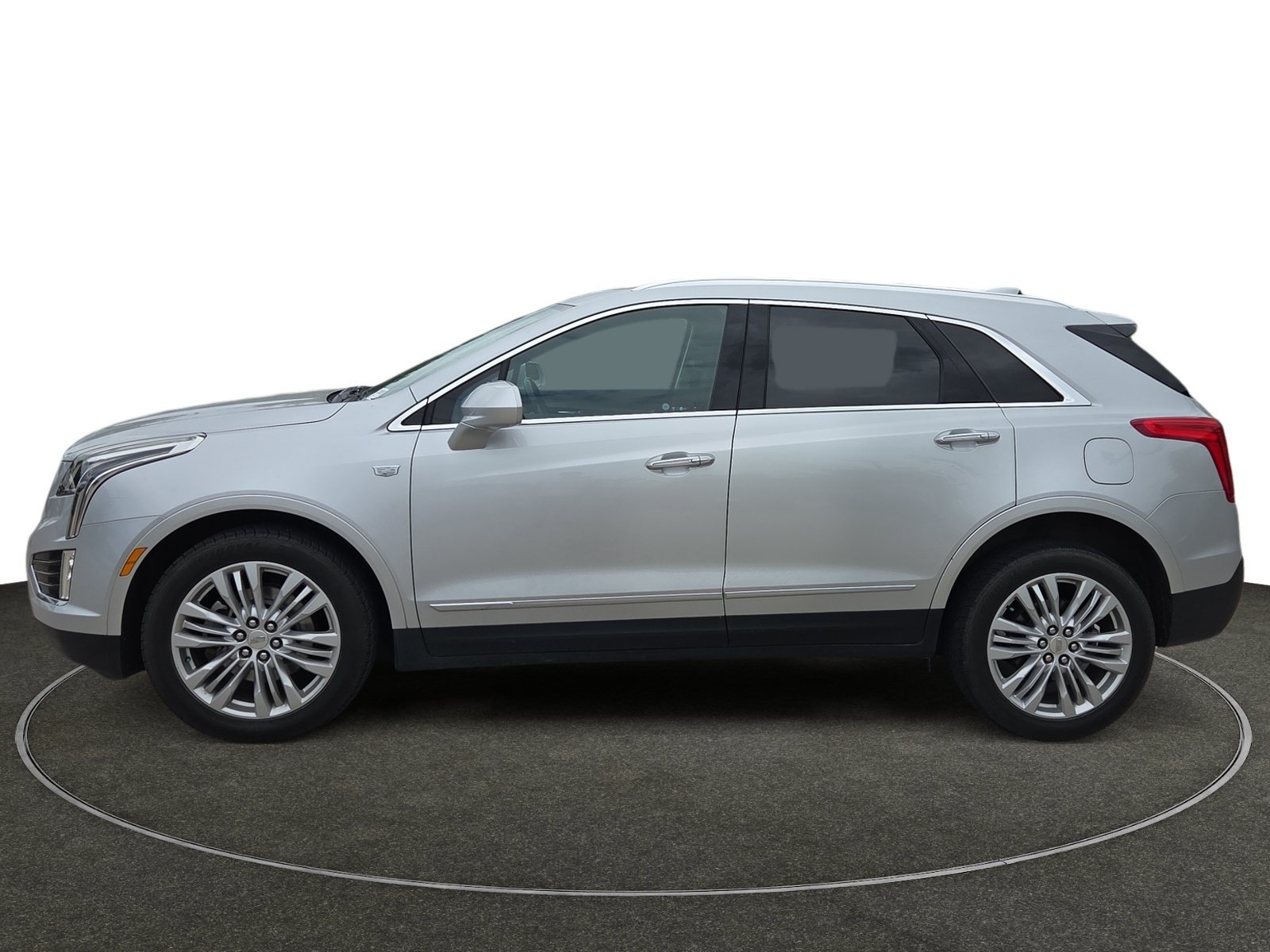 Used 2017 Radiant Silver Metallic Cadillac Premium Luxury AWD image 2