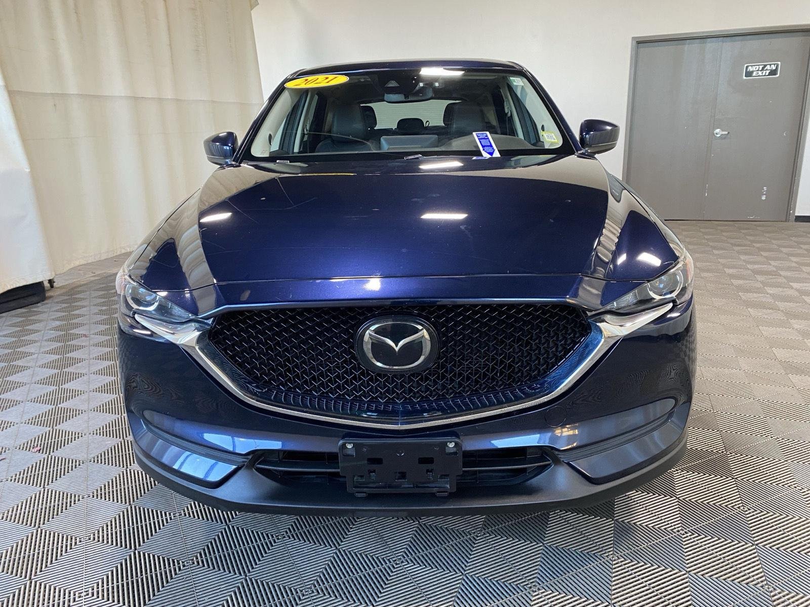 Used 2021 Deep Crystal Blue Mica Mazda Touring image 3