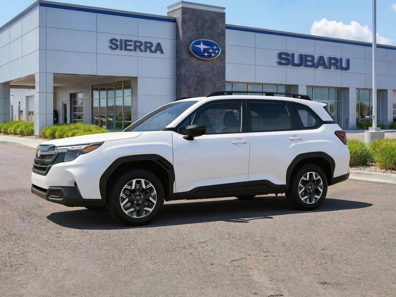 New 2026 Crystal White Pearl Subaru  image 2