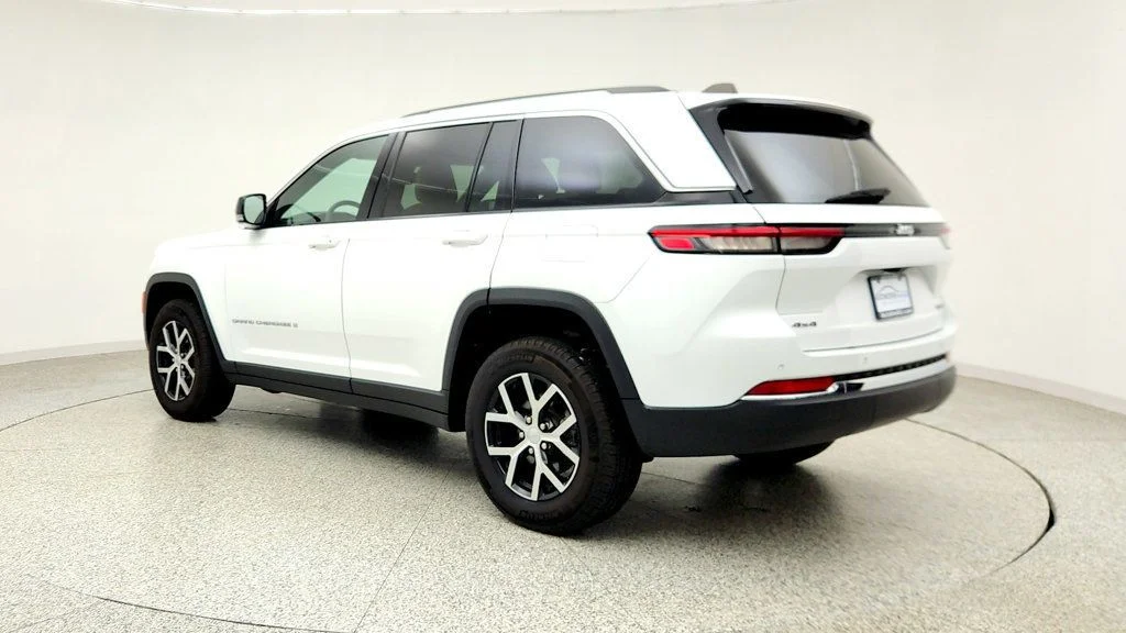 Used 2023 Bright White Clearcoat Jeep Limited 4x4 w/ 18