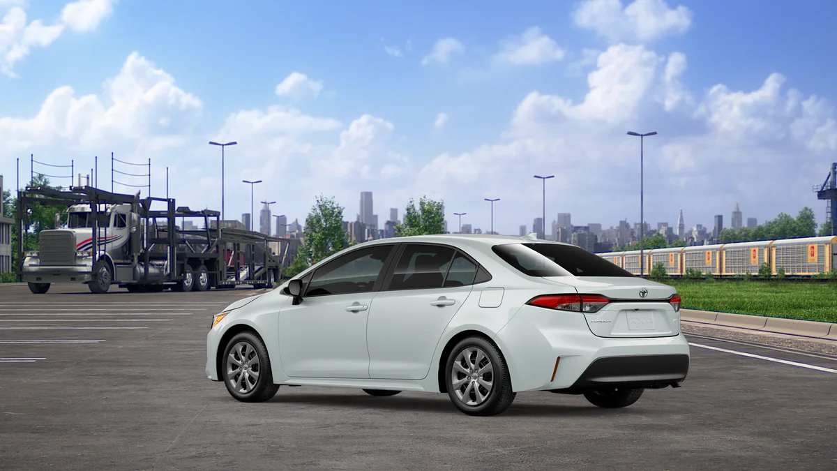 New 2026 Wind Chill Pearl Toyota LE image 6