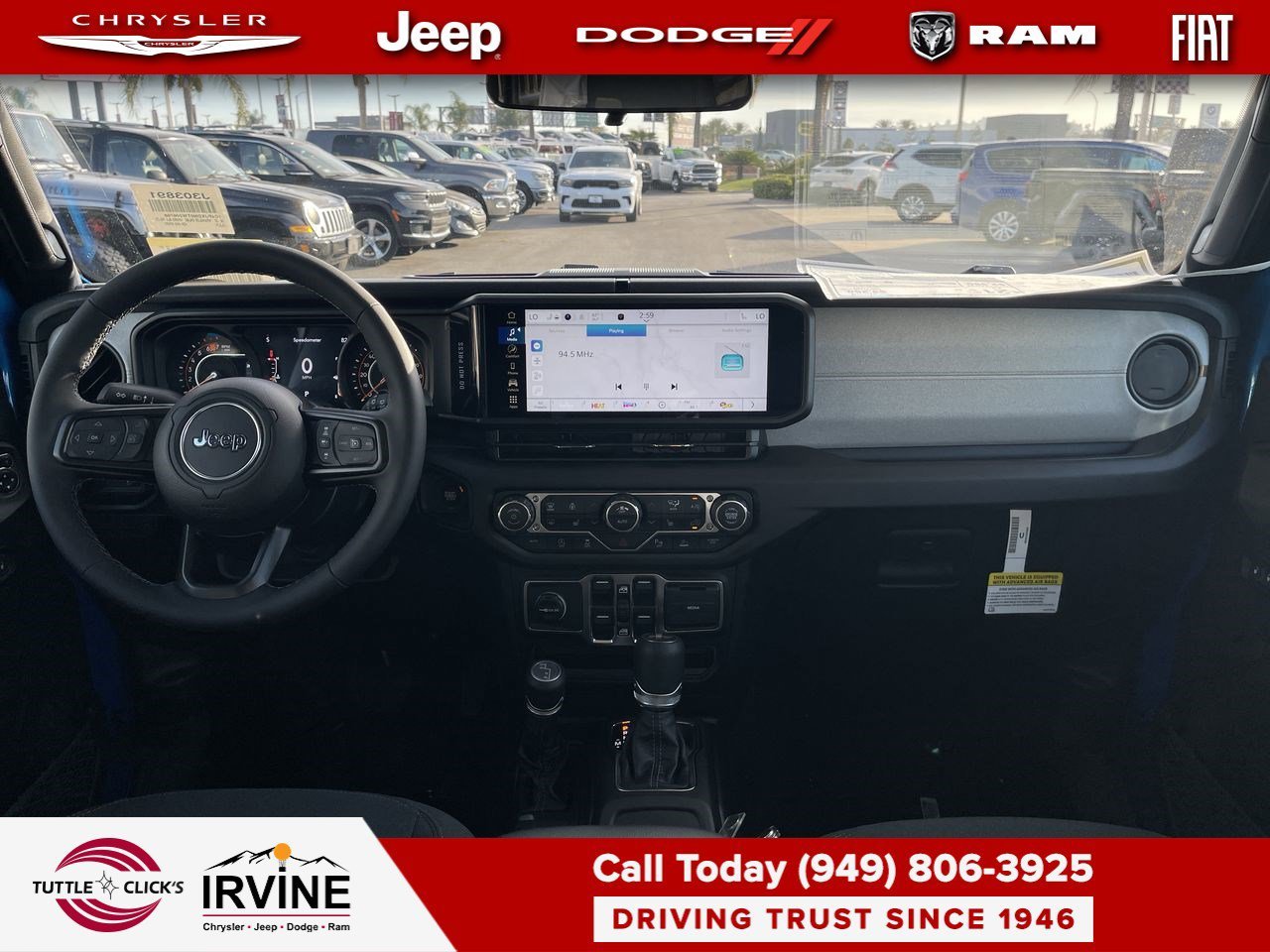 New 2026 Hydro Blue Pearlcoat Jeep Sport S image 12