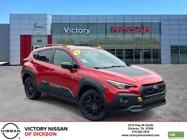 Used 2024 Red Subaru Wilderness image 1
