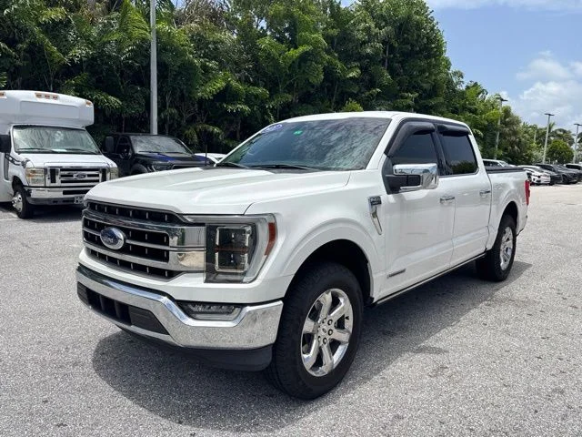 Certified Used 2021 Star White Ford Lariat image 11