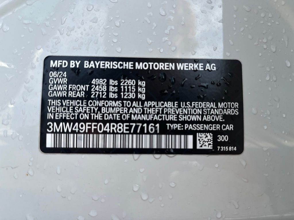 Used 2024 White BMW M340i xDrive image 44