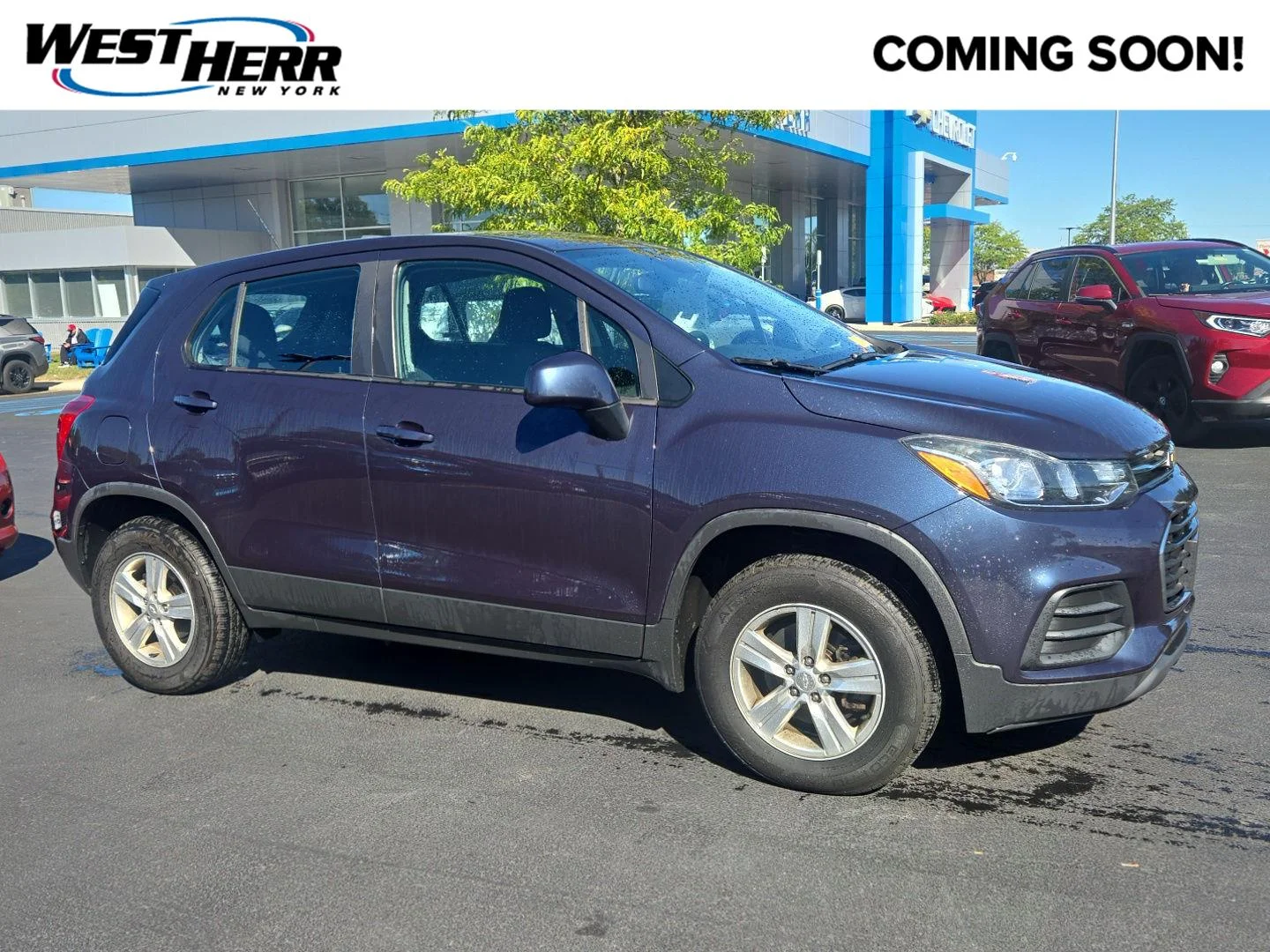 Used 2018 Storm Blue Metallic Chevrolet LS image 1