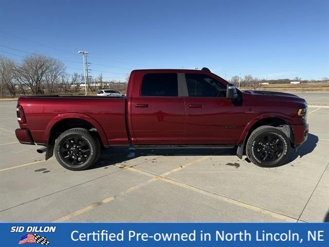 Used 2024 Delmonico Red Pearlcoat Ram Limited image 3