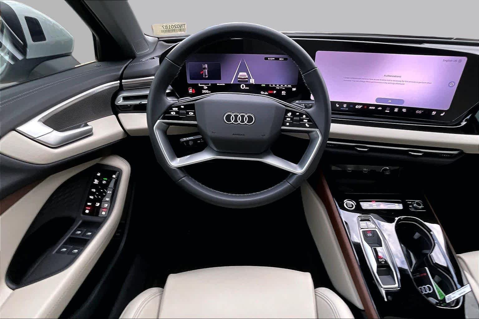 Used 2026 Glacier White Metallic Audi Premium Plus image 6