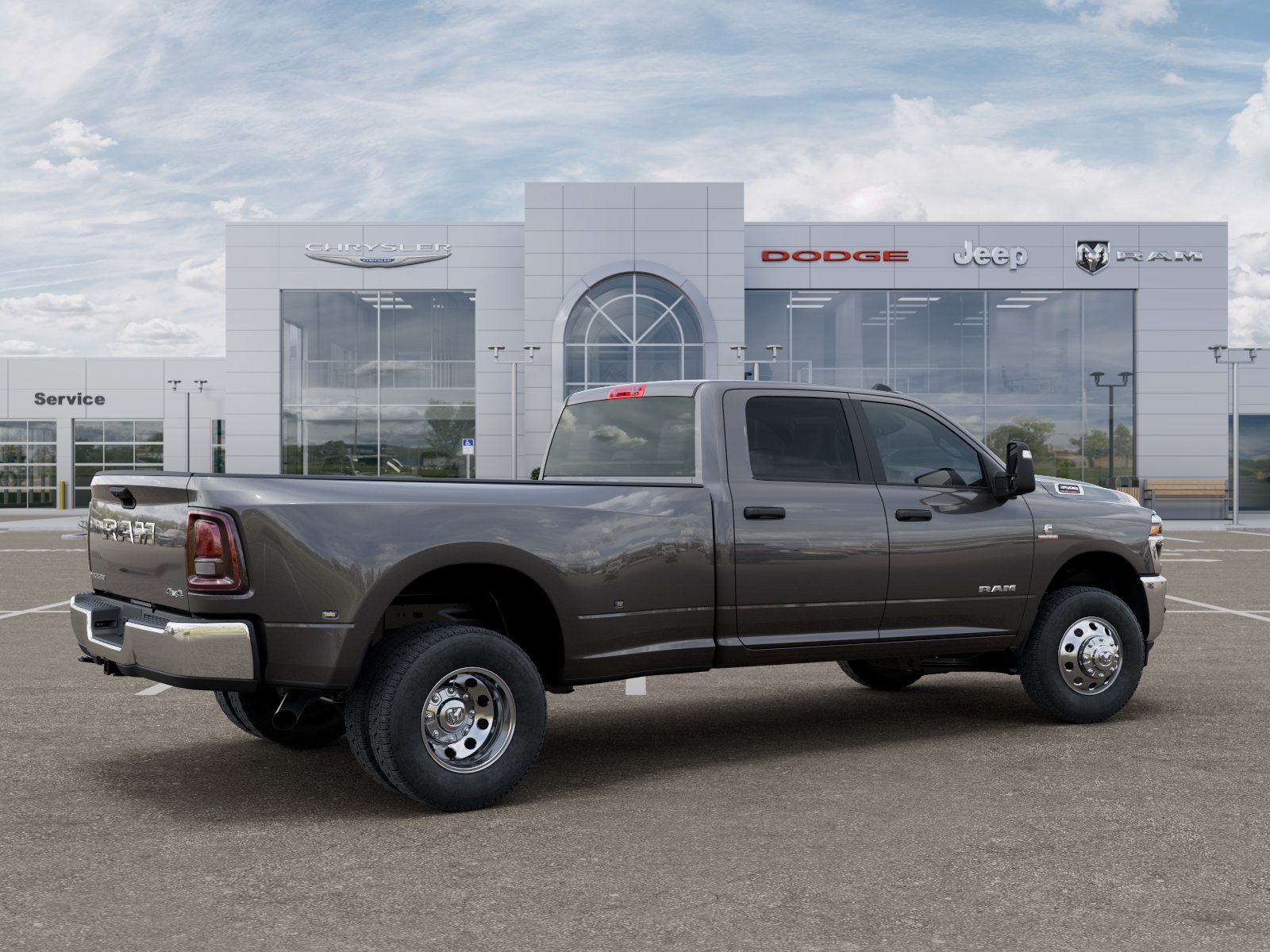New 2026 Granite Crystal Metallic Clear-Coat Exterior Paint RAM Big Horn image 30
