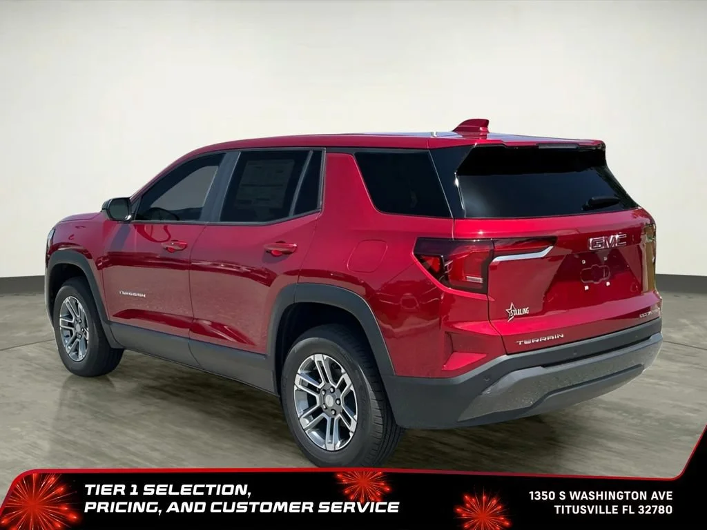 New 2027 Volcanic Red Tintcoat GMC FWD Elevation image 3