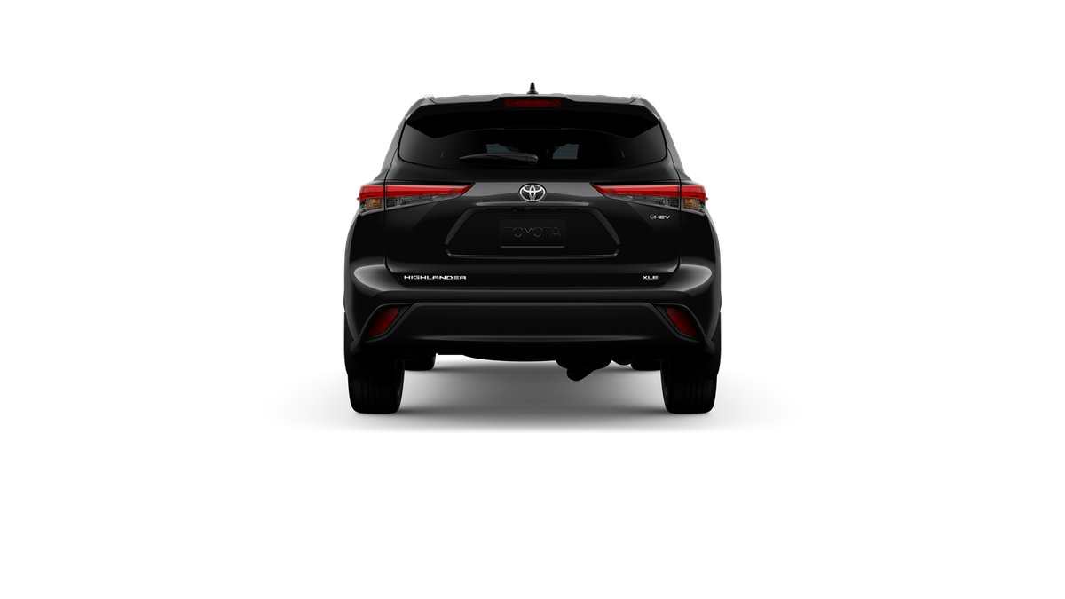 New 2026 Midnight Black Metallic Toyota Hybrid XLE image 8