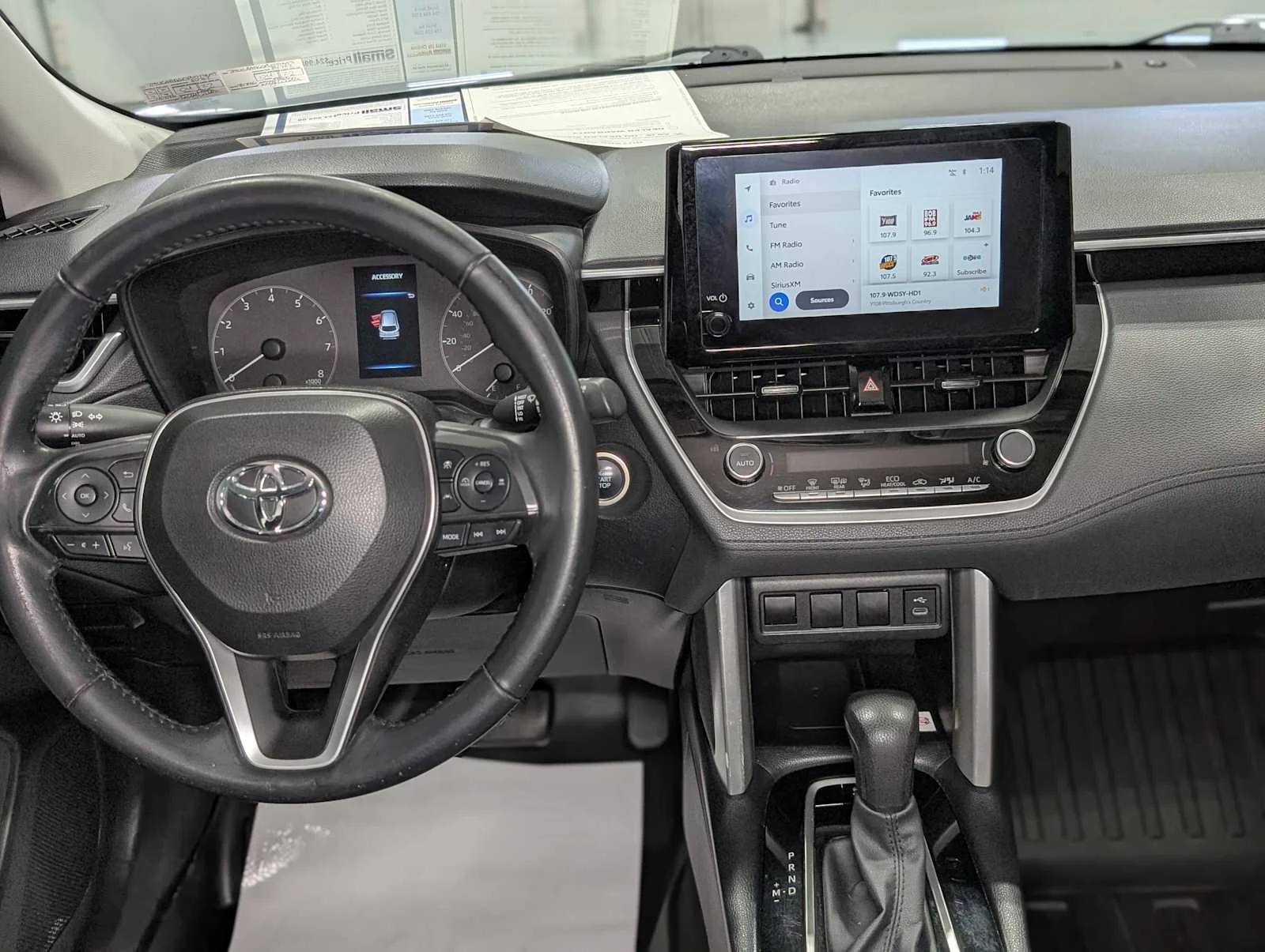 Used 2023 Sonic Silver Toyota LE image 5