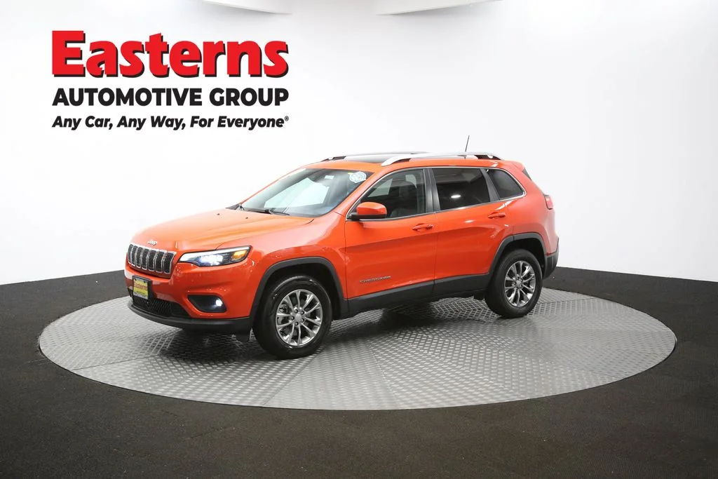 Used 2021 Orange Jeep Latitude Plus image 52