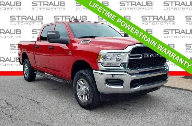 Used 2024 Flame Red Clearcoat Ram Tradesman image 1