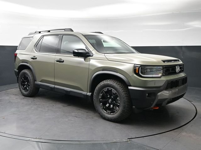 New 2026 Ash Green Metallic Honda TrailSport Elite image 1