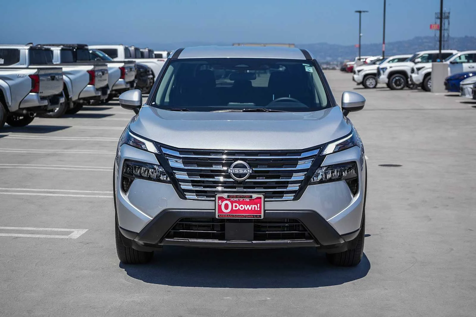 Used 2025 Brilliant Silver Metallic Nissan SV image 2