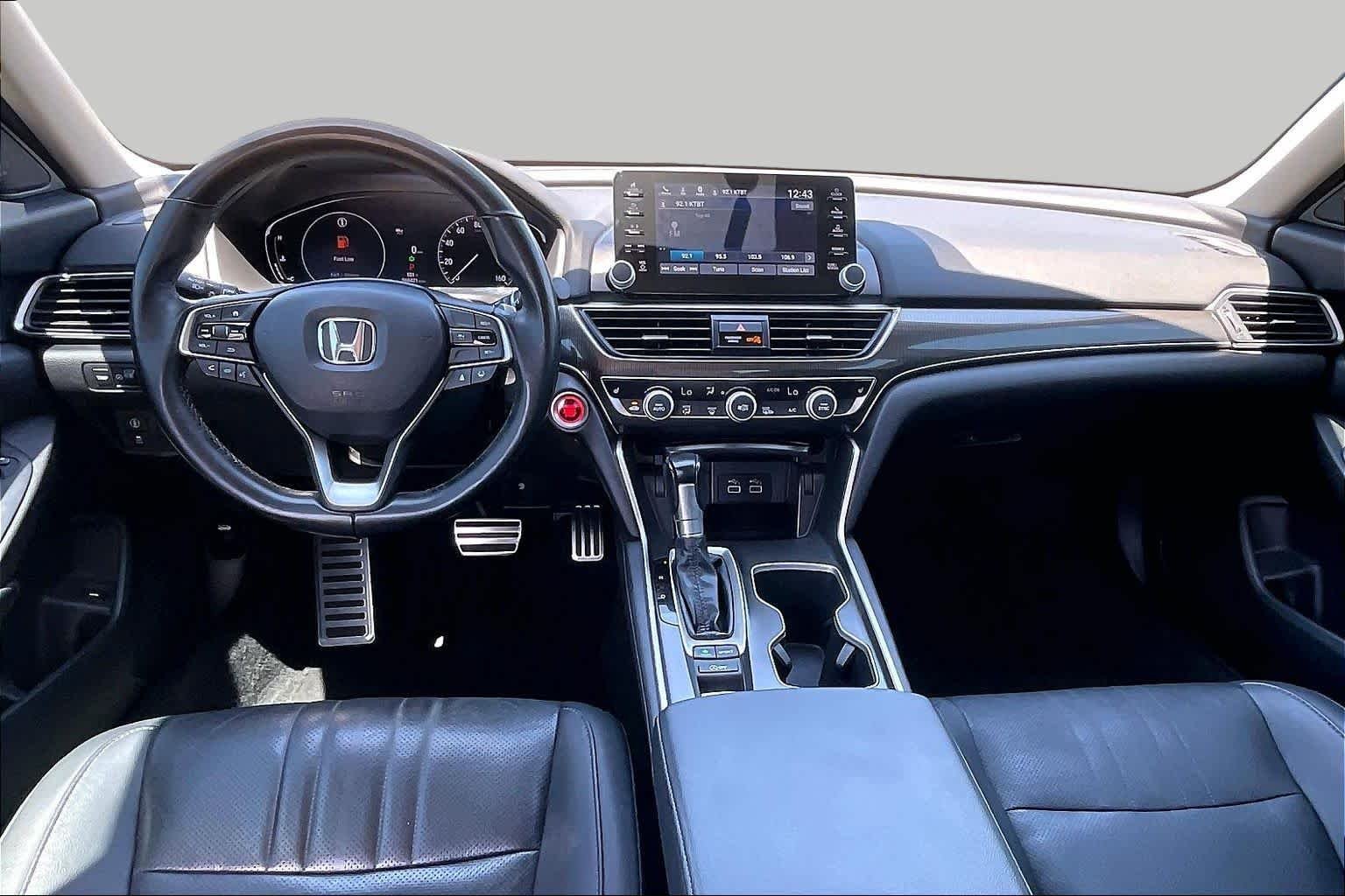 Used 2021 Platinum White Pearl Honda Sport SE image 15