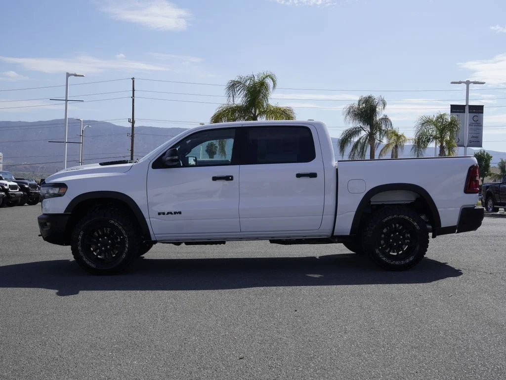 New 2026 Bright White Clear-Coat Exterior Paint RAM Rebel image 6