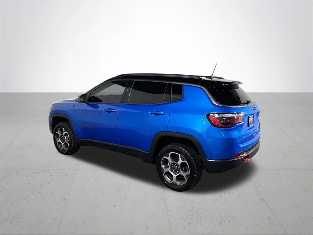 Used 2022 Blue Jeep Trailhawk image 8