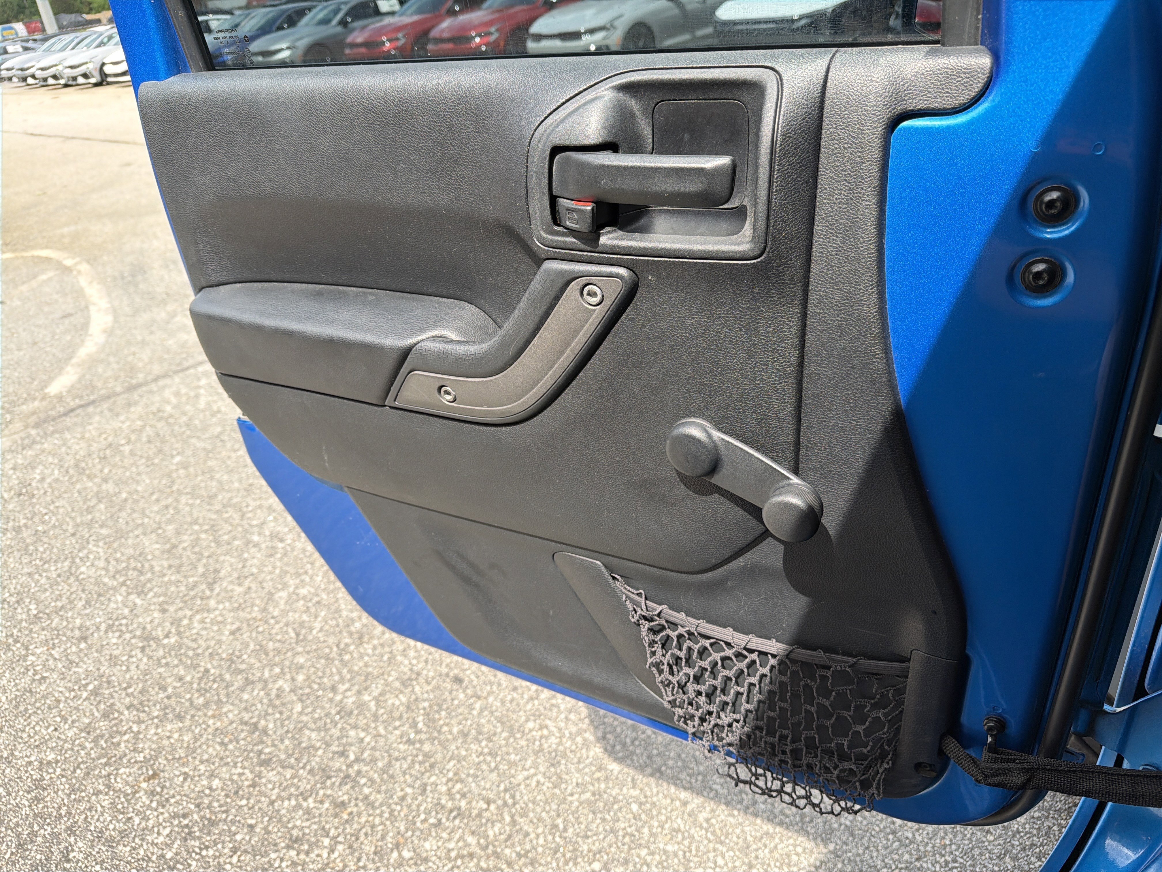 Used 2016 Hydro Blue Pearlcoat Jeep Willys Wheeler image 10