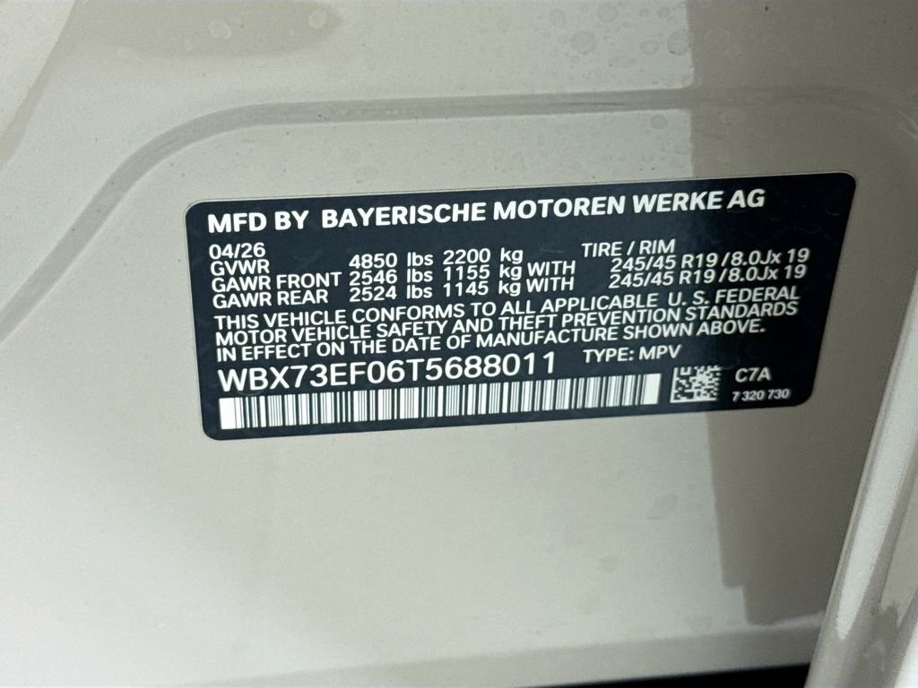 New 2026 Gray Metallic BMW xDrive28i image 34